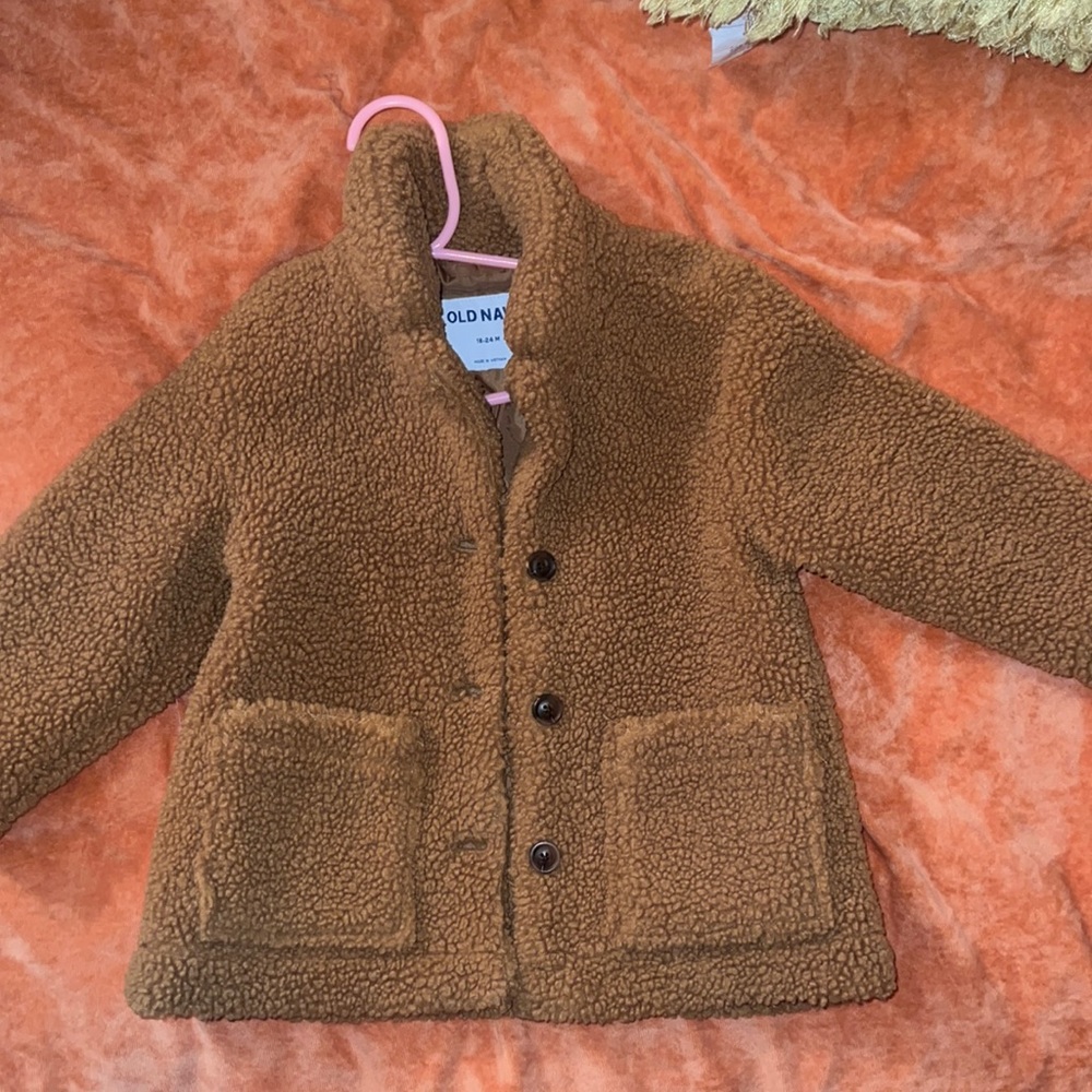 Sherpa (teddy) jacket.